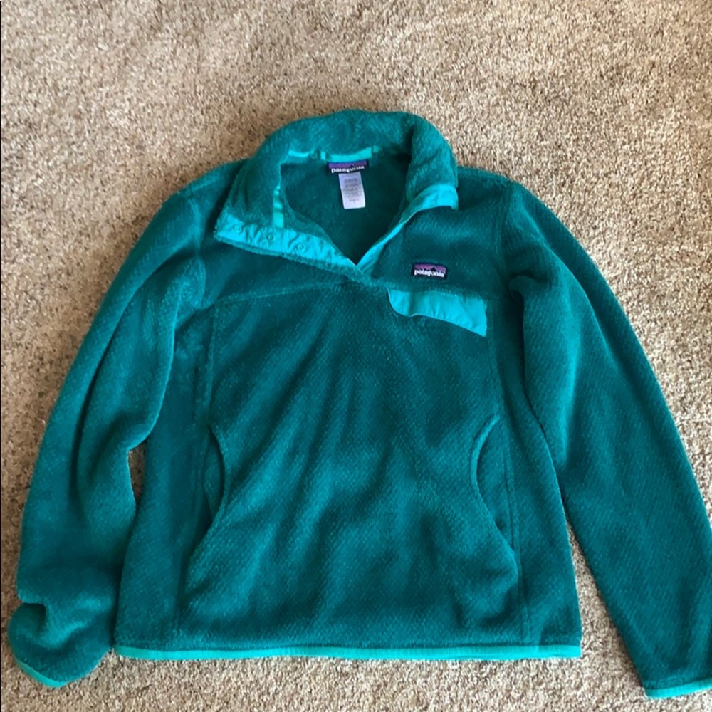 Patagonia re-tool snap fleece pullover